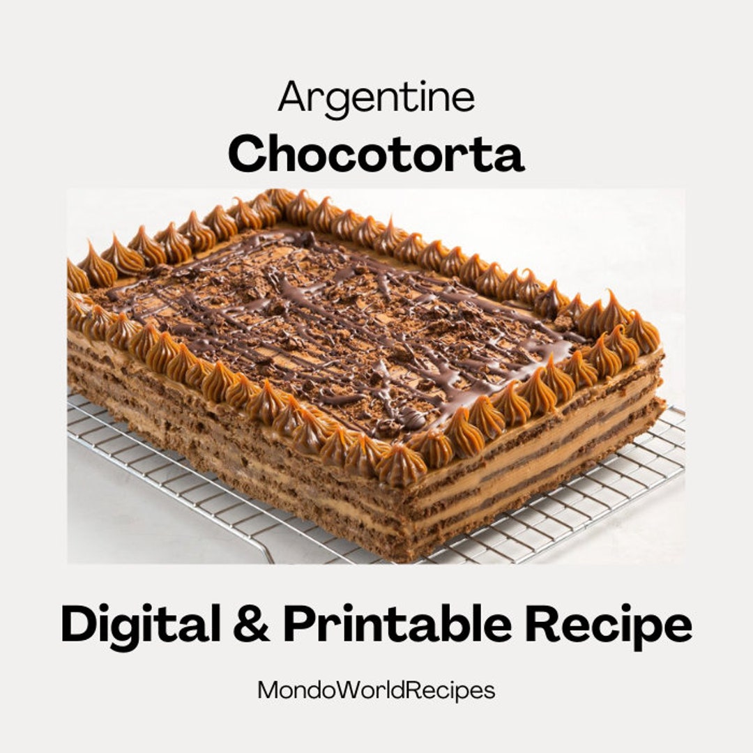 Best Recipe Argentine Chocotorta Chocolate Cake Recipe Digital and