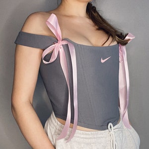 CORSET SPORT/ Upcycling corset from Polo image 8
