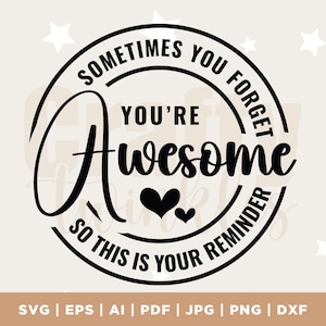 Parfois, vous oubliez Svg, meilleur ami svg, Bestie svg, collègue svg, appréciation svg, ami svg, fichier de coupe Cricut & Silhouette, sublimation