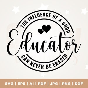 Ein geliebter Erzieher SVG PNG PDF, Erzieher SVG, Bester Erzieher SVG, Lehrer Wertschätzung SVG, Erzieher Leben SVG, Lieblings Erzieher Shirt svg