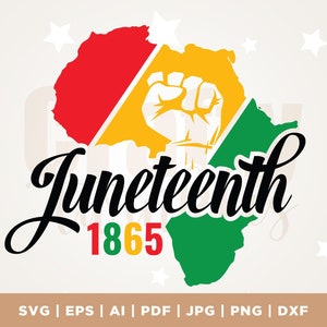 Juneteenth SVG PNG PDF, Black History Svg, Juneteenth Shirt Svg, Juneteenth 1865 Svg, Black History Png, Free-ish Svg, 19 juni Svg, 1865 Svg