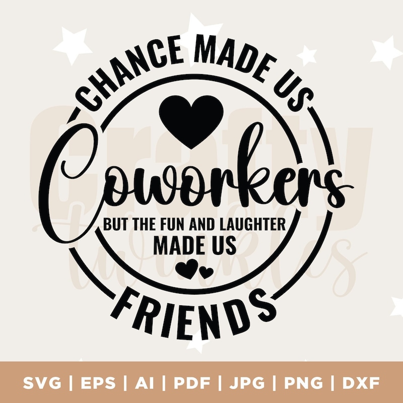 Work Made Us Coworkers Svg - Etsy