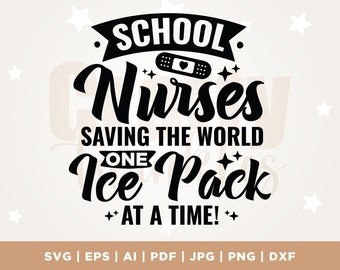 Nurses Day Gift, School Nurse Gift, School Nurse Svg, Health Room Decor, Funny Nurse Svg, Cricut, Png, Svg, sublimation