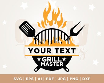 GrillMaster SVG, Grill Svg, Pappa Förkläde Svg, Förkläde Gåva Svg, Biff Grill Svg, Bbq Party Svg, Förkläde Svg, Grillförkläde Svg, Cricut, Png, Svg