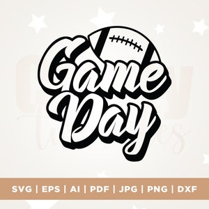 Game Day Football SVG, Football Game Day Svg, Football Shirt Svg, Football Mom Shirt Svg, Football Vibes Svg, Cricut, Png, Svg, sublimation