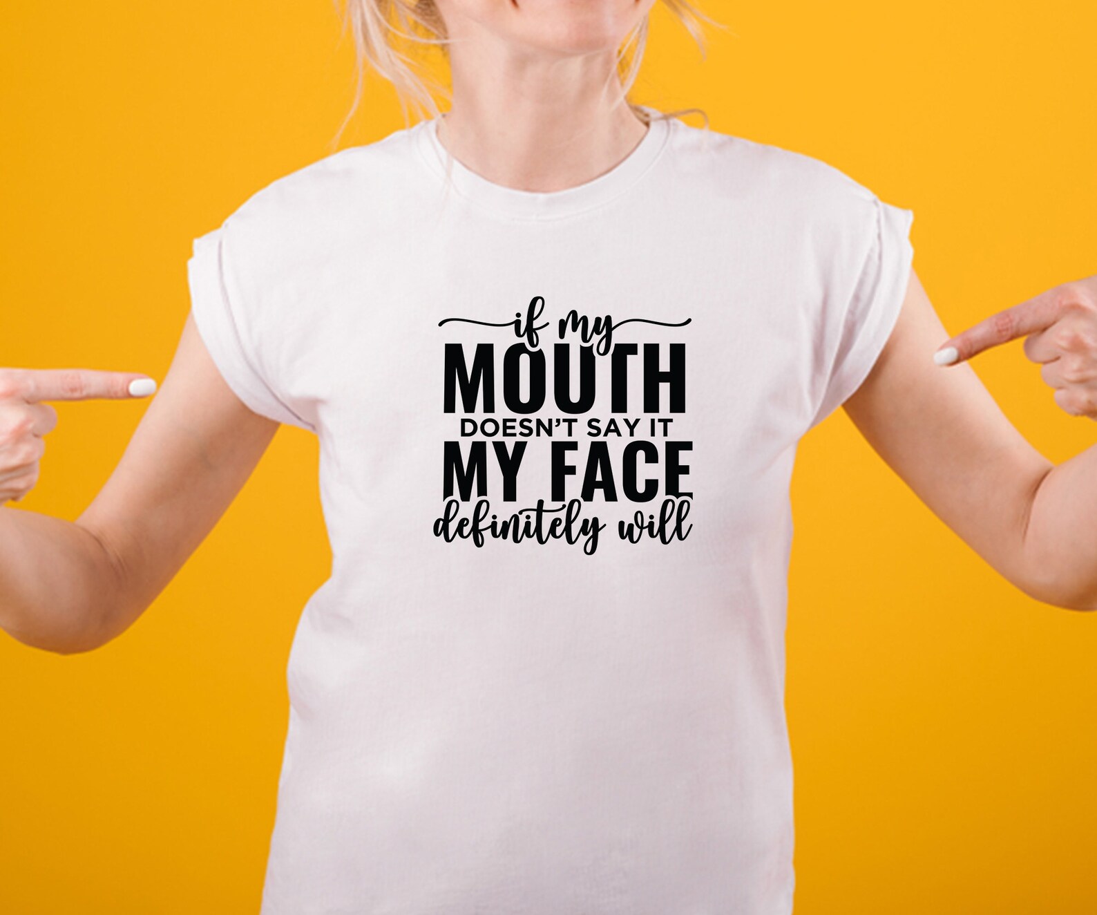 Sassy Face SVG, Funny Shirt Design, Sarcastic Quote (digital Download ...