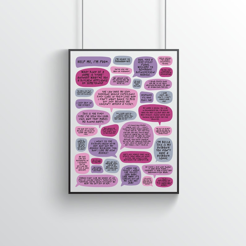 Bridesmaids Movie Quotes Poster image 1