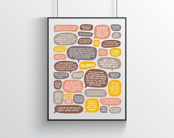 Schitt's Creek Quotes Poster