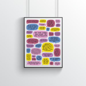 Anchorman Movie Quotes Poster