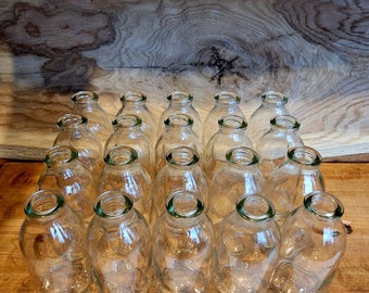 Mini vazen, 20 stuks, mini flesjes, kleine vazen, glazen vazen