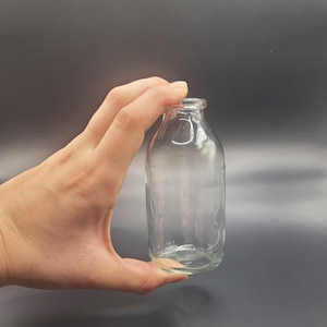 Mini vasi, 20 pezzi, mini bottiglie, vasetti, vasi in vetro immagine 2