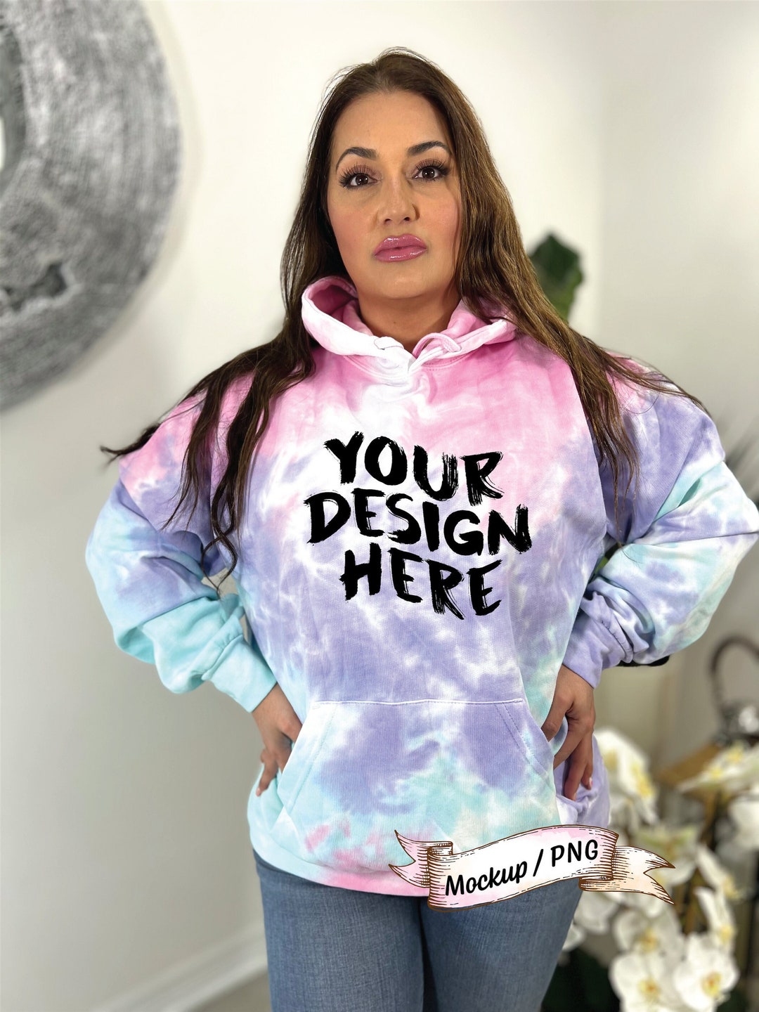 cotton candy tie dye hoodie