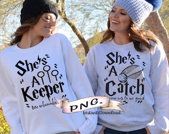 She's a Keeper/Catch SVG, Gay Wedding Anniversary (digitale download)