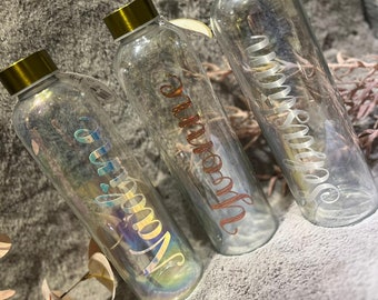 Personalized water bottle