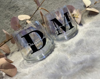 Glasses / Whiskey Glass Holo Personalized