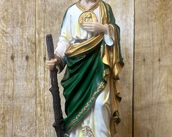 San Judas Tadeo Statue 5in Saint Jude Statue Resin 5 Inches | Apostle of Hope &