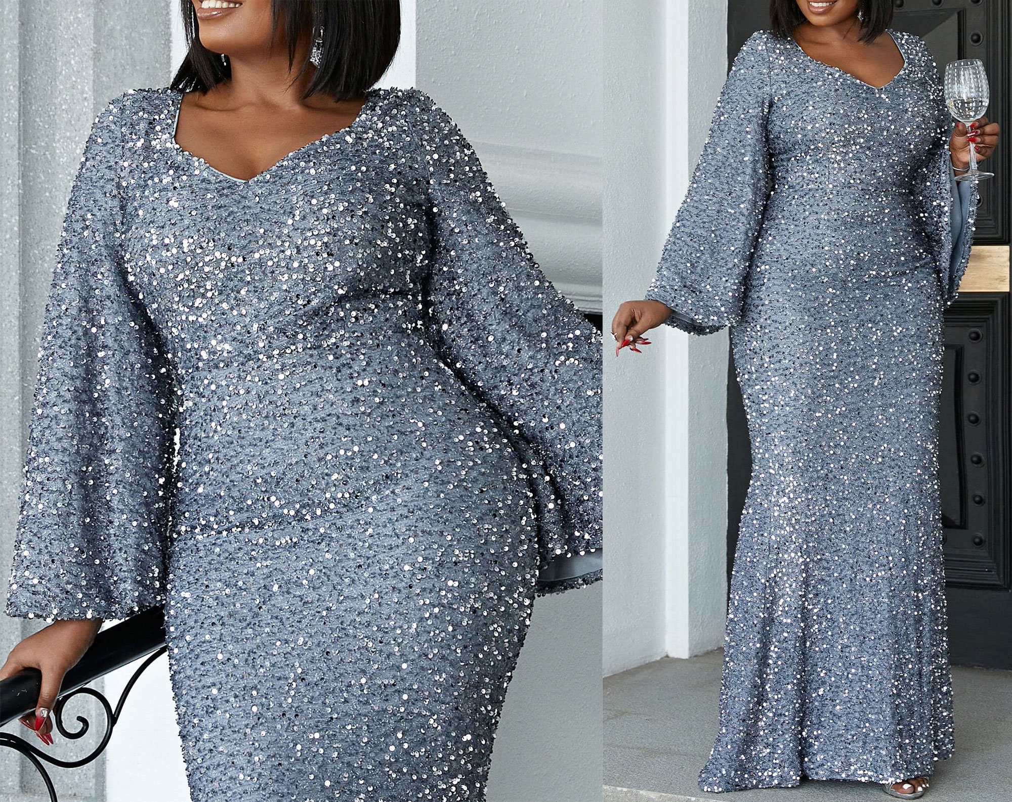 Buy Plus Size Evening Gowns 2023 Ever Pretty US Atelier yuwa ciao jp long-white-maxi-dress-plus-size-pluslook-eu-collection