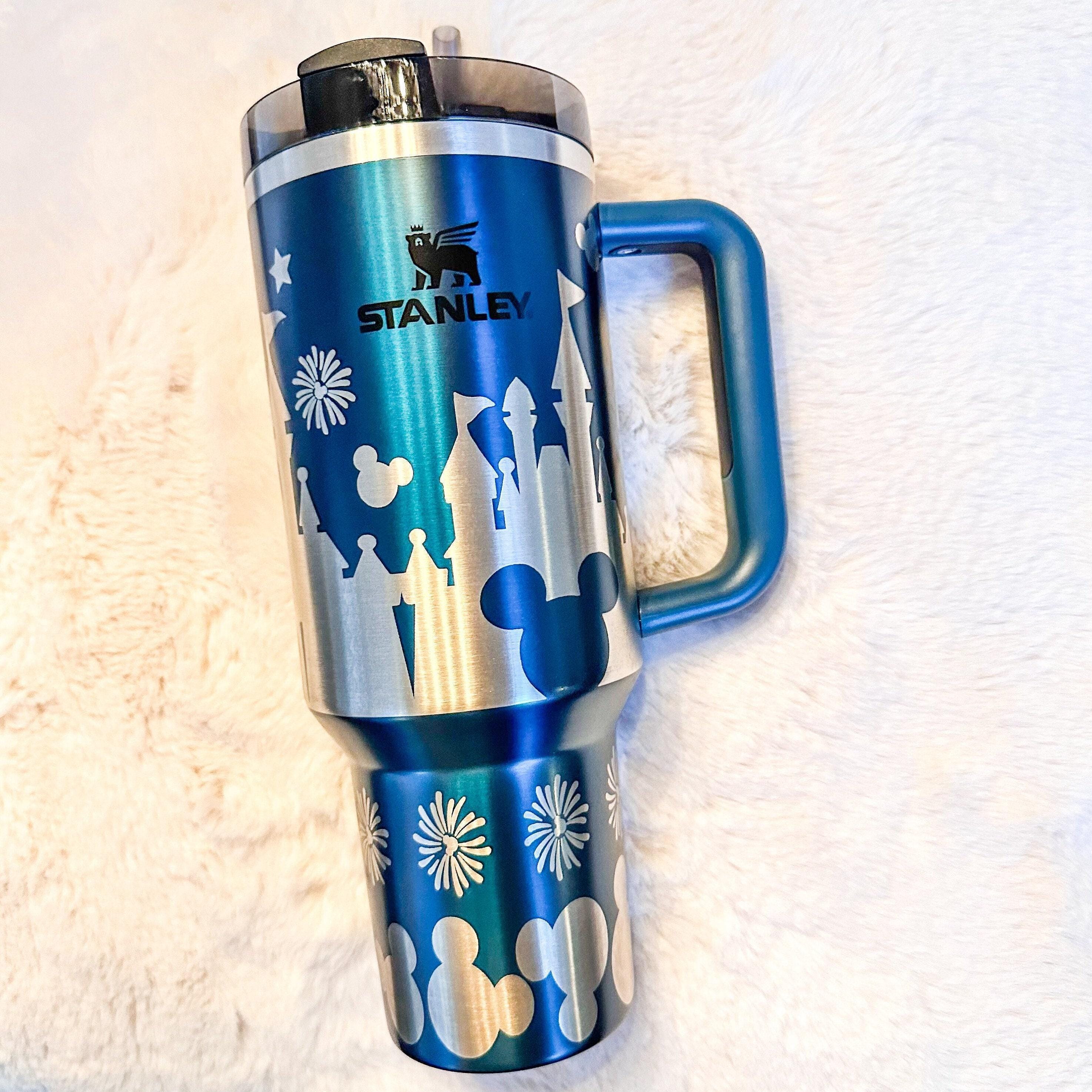 Stanley Quencher Tumbler: Magic Castle Engraving - 40oz With Straw