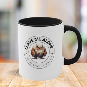 OwlBear Mug, Girl Dinner Mug, Baldurs Gate 3 Mug, Funny Astarion High Elf Mug, Astarion Merch Mug, Astarion Rogue