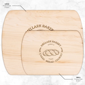 Mellark Bakery THG, Suzanne Collins Peeta Mellark Everlark Cutting Board