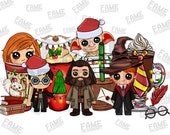 Harry Coffee PNG, Christmas Coffee Png, Christmas Movie Inspired Coffee, Coffee Latte Png, Hand Drawn Files, Printable Graphic Design