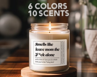 Smells Like Candle Mothers Day Gift Funny Heartfelt for Mom Wife Grandma Sister Mother In Law Bonus Moms Best Selling Items Nontoxic