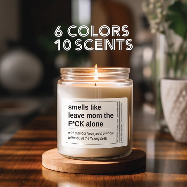 Smells Like Candle Mothers Day Gift Funny Heartfelt for Mom Wife Grandma Sister Mother In Law Bonus Moms Best Selling Items Nontoxic