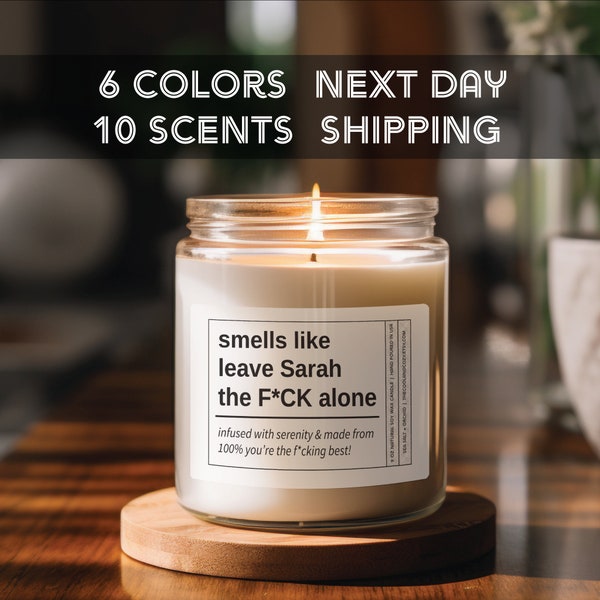 Smells Like Candle Mothers Day Gift Funny Heartfelt for Mom Wife Grandma Sister Mother In Law Bonus Moms Best Selling Items Nontoxic