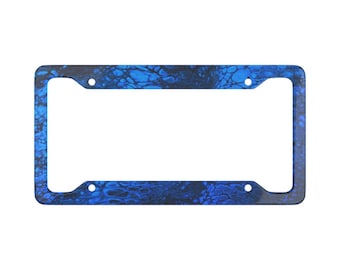 Water is Life License Plate Frame