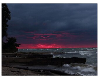 Erie se está enojando - Póster de papel mate premium