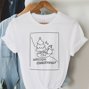 Frohe Weihnachten-T-Shirt