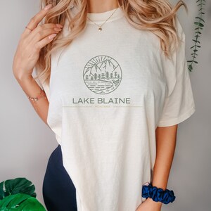 Lake Blaine Montana Unisex Tee Shirt