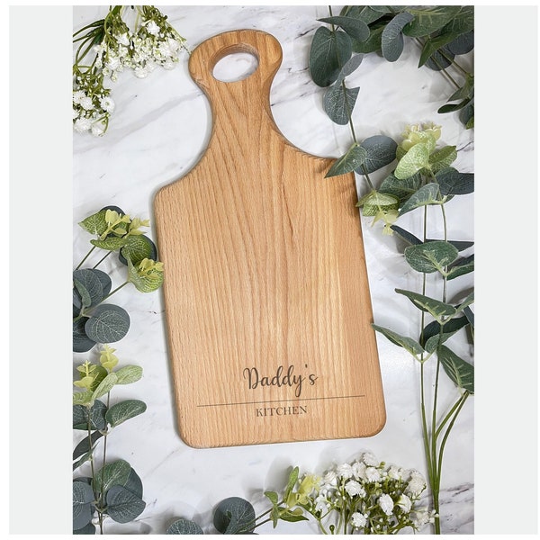 Personalised Gift, Engraved Wooden Serving Board, Chopping Board, Cheese Board, Housewarming, Birthday Gift