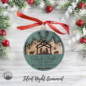 Silent Night Ornament
