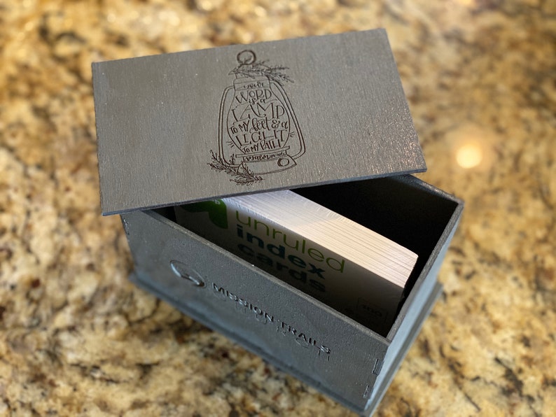 Scripture Memory System And Box Etsy Scripture memory system and box etsy