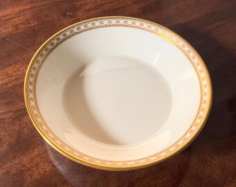 Wedgwood Ulander Gold 5 in. Fruit/Dessert Bowls, Set of Six, fine bone china