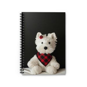 Scottish Terrier notebook journal, christmas birthday Scottish Terrier gift, Scotty Dog gift, Terrier Gift, Scottie dog christmas gift diary