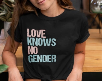 Miłość nie zna płci | Koszulka Protect Trans Kids | Koszulka LGBTI+, Koszulka LGBTI+ Rights, Koszulka Trans Rights, Koszulka Pride, Koszulka Proud month