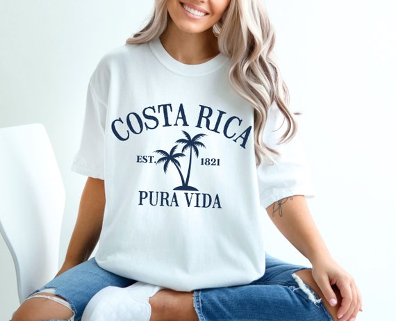 Costa Rica T Shirt | Comfort Colors Costa Rica Shirt | Pura