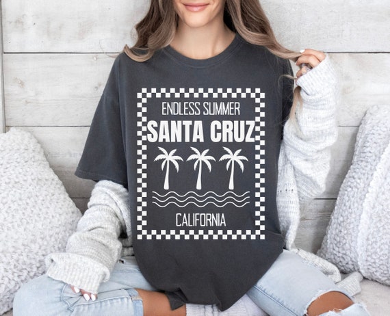Santa Cruz T-Shirt Santa Cruz California Souvenir Gift Santa Cruz T-Shirt Santa Cruz California Souvenir Gift