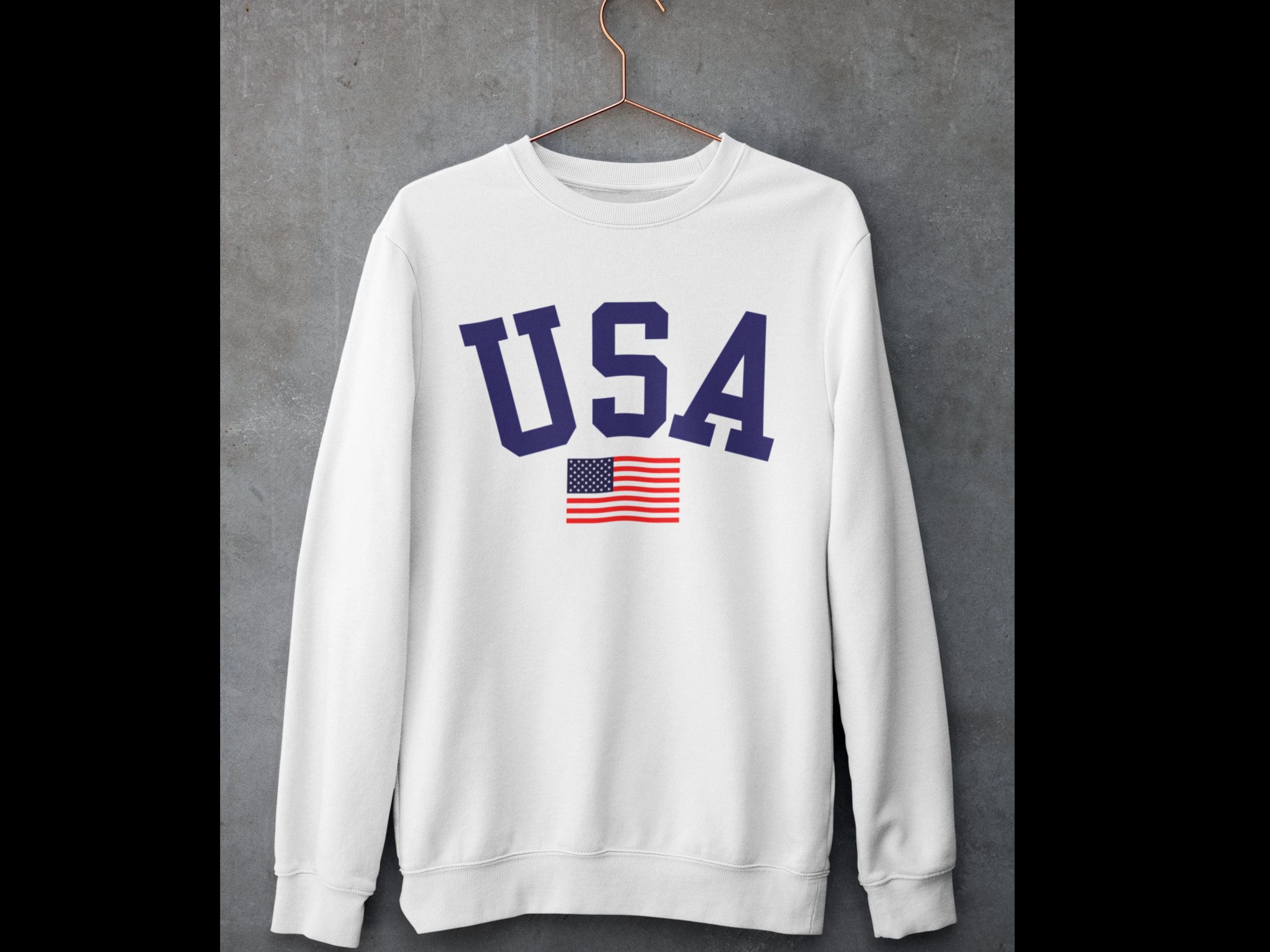 USA Flag Sweatshirt, USA Sweatshirt, Patriotic Sweatshirt, American ...