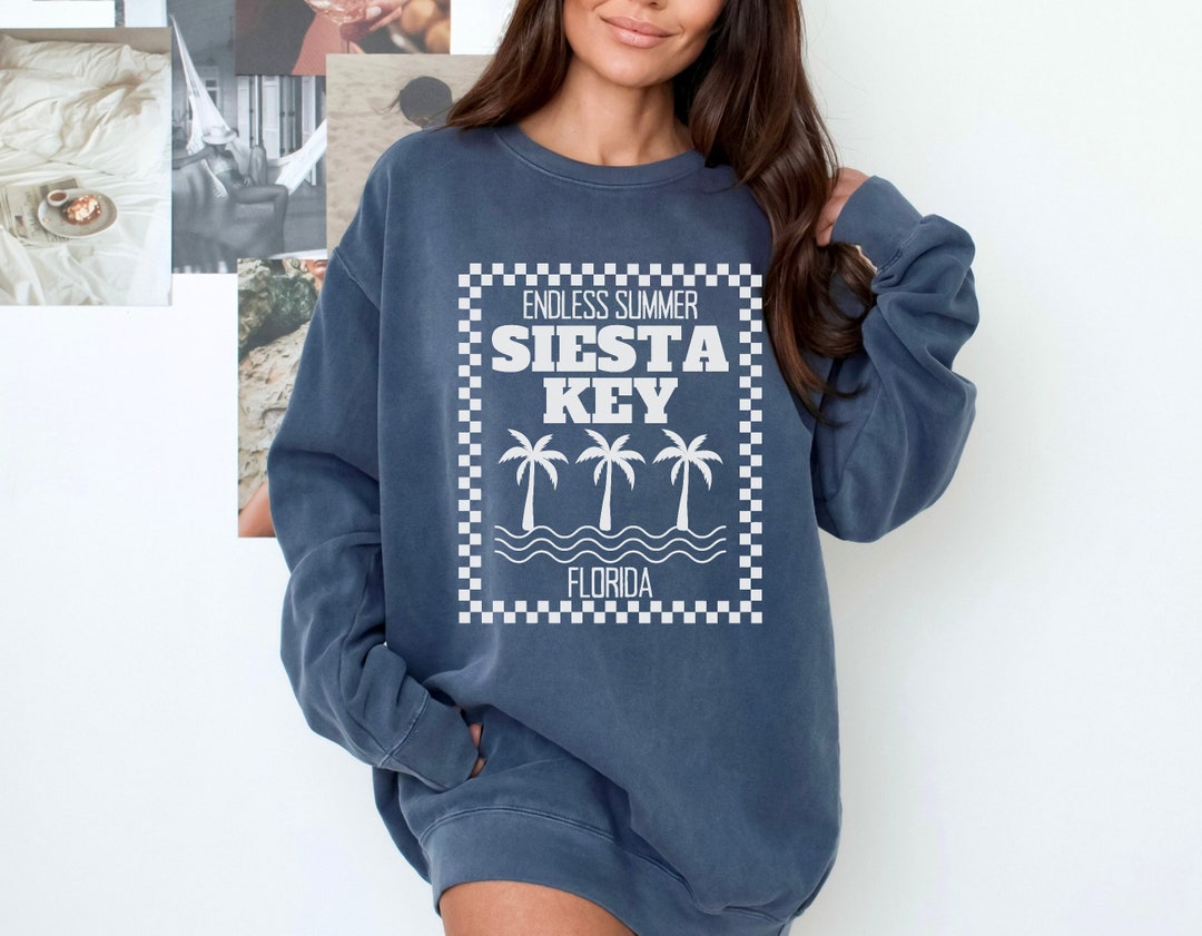 Sarasota Cotton 2X Navy Starfish Siesta Key French Terry Pullover Sweatshirt main image 0