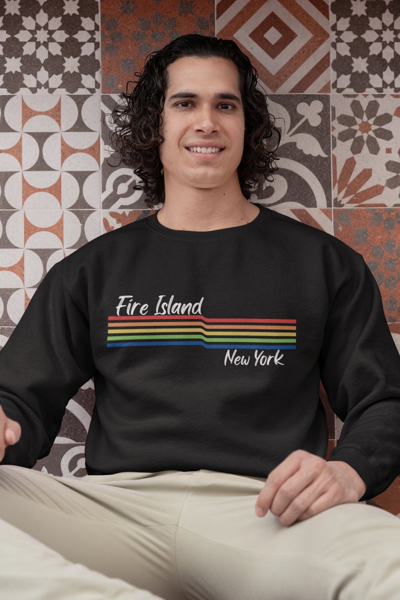 Fire Island Sweatshirt, the Hamptons NY, Fire Island Pride Shirt, the