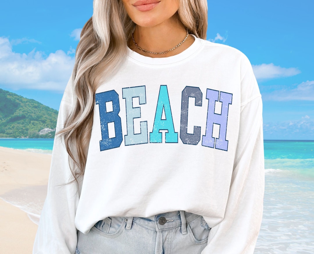 A Day At The Beach Sweatshirt