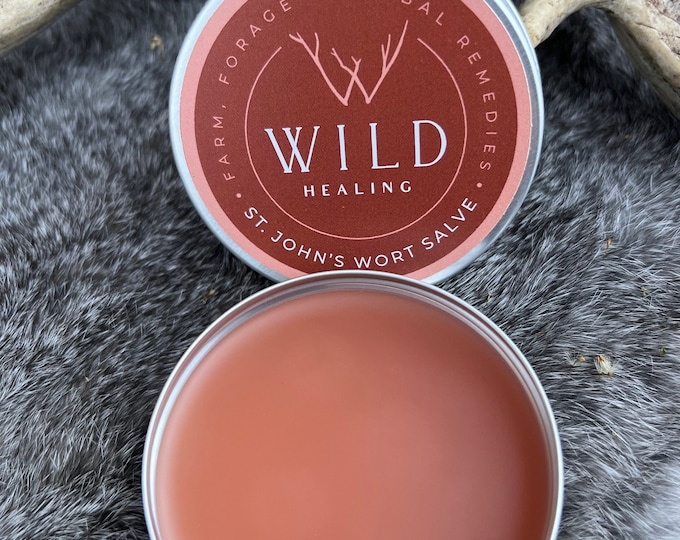 Nerve Pain St. John's Wort Salve Fibromyalgia Sciatica Neuropathy Etsy