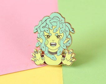 MEDUSA ENAMEL PIN
