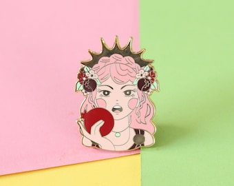 PERSEPHONE ENAMEL PIN