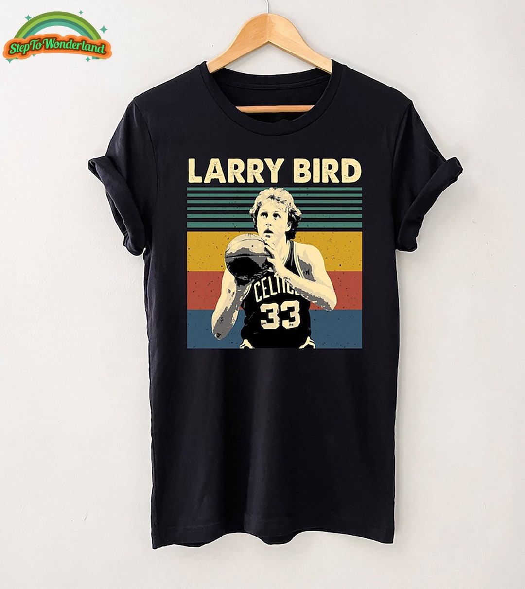Larry Bird Vintage Tshirt, Larry Bird Fan Tshirt, Larry Bird Gift