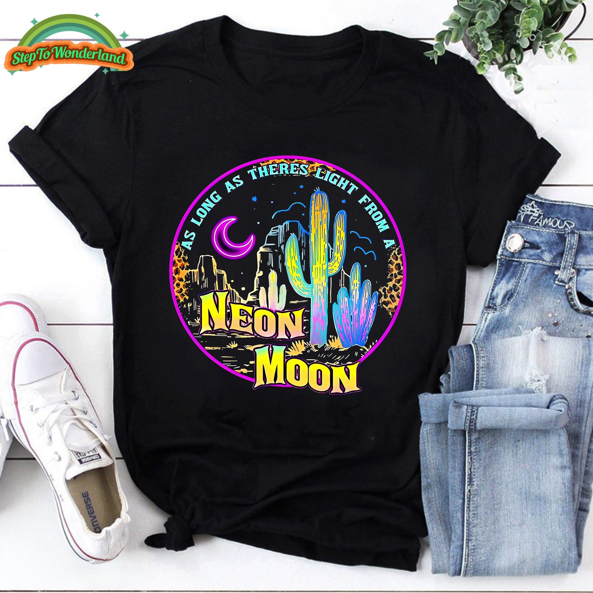Neon moon hotsell hoodie