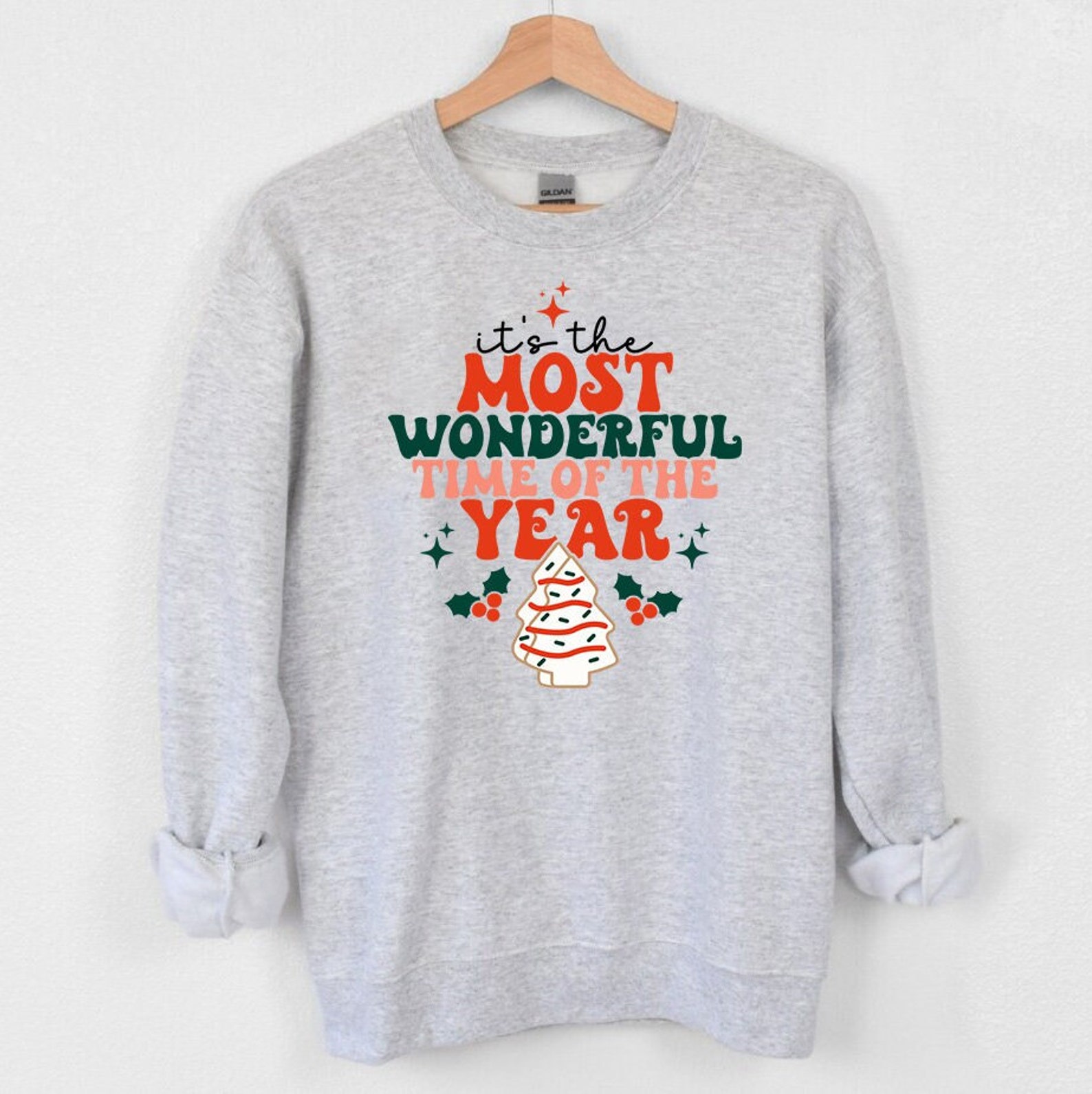 Most Wonderful Time Red Sweatshirt main image 0